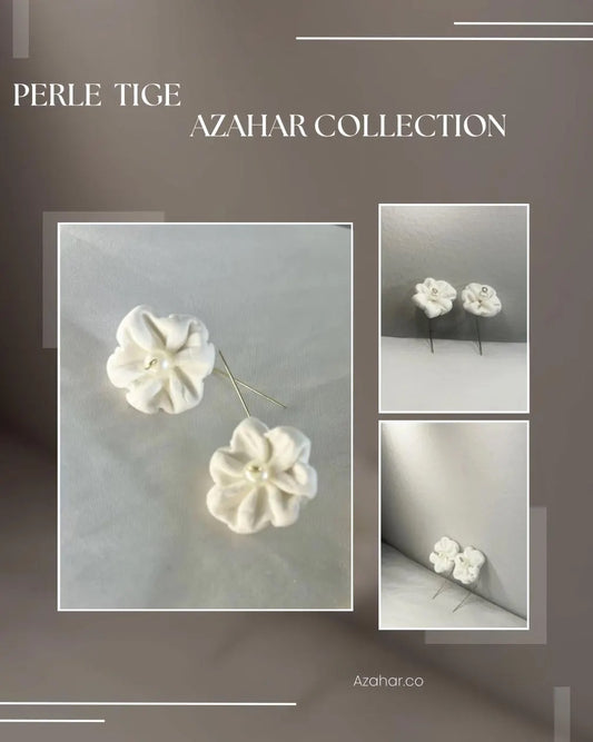 Perle Tige — Azahar Collection Earrings
