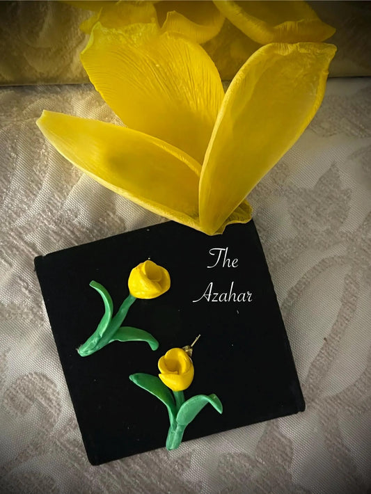 Azahar Tulip Stud Earrings