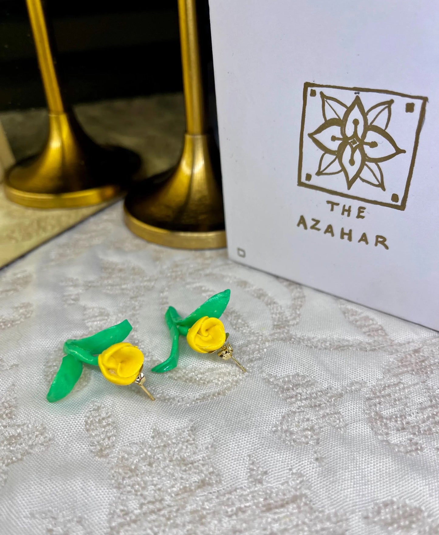 Azahar Tulip Stud Earrings