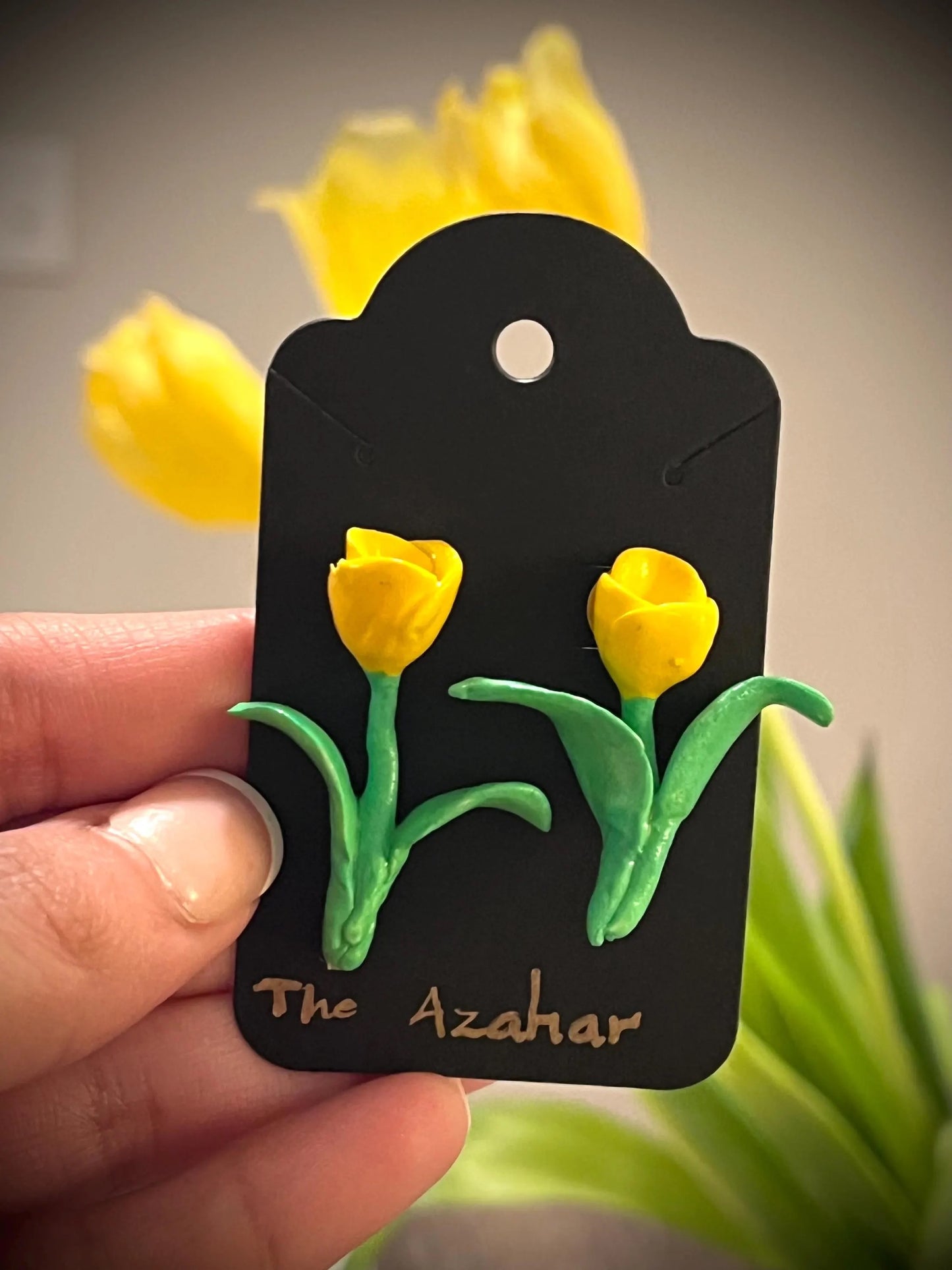 Azahar Tulip Stud Earrings