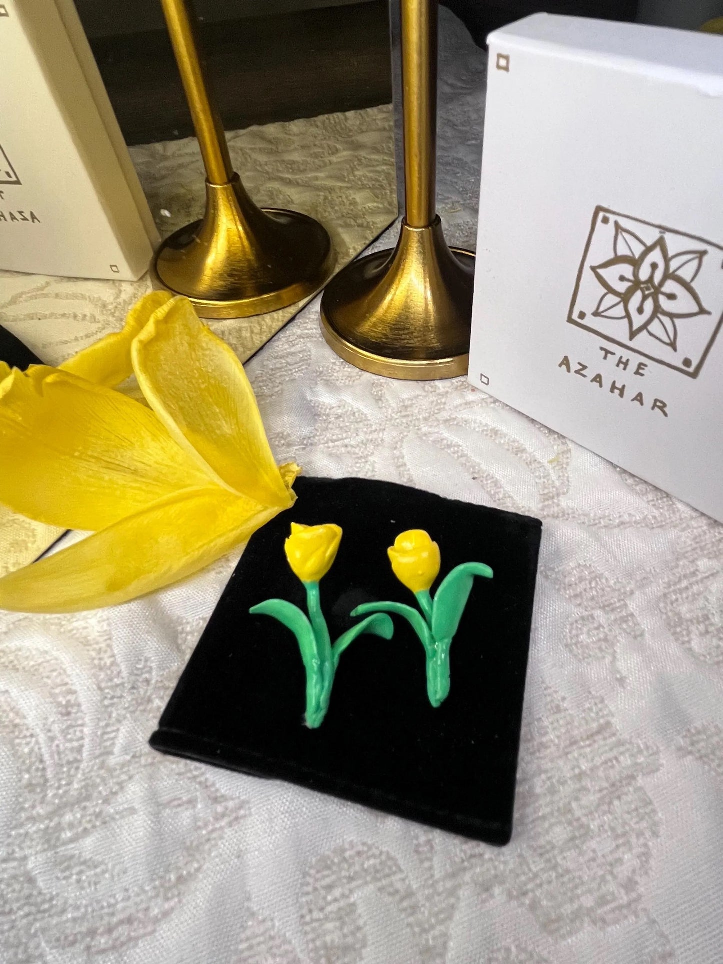 Azahar Tulip Stud Earrings