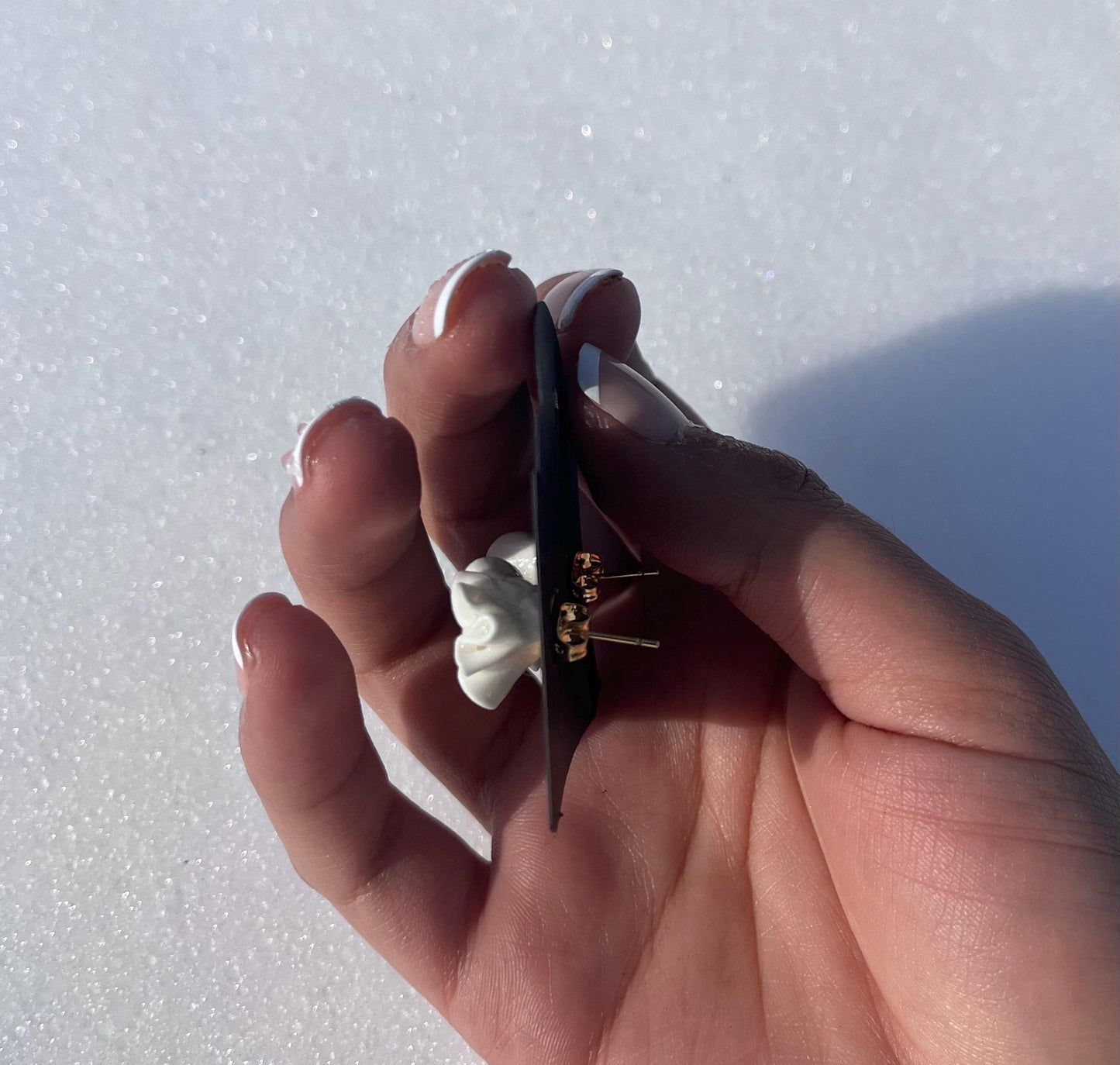 Azahar Flower Earrings · One of a Kind Handmade Earrings · Exclusive Artisan Jewelry